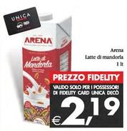 Offerta per Arena - Latte D Mandorla a 2,19€ in Decò
