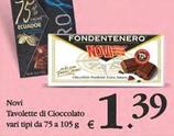 Offerta per Novi - Tavolette Di Cioccolato a 1,39€ in Decò
