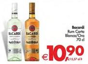 Offerta per  Bacardi - Rum Carla Blanca a 10,9€ in Decò