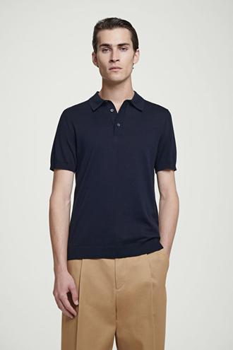 Offerta per KNITTED SILK POLO SHIRT a 79€ in COS