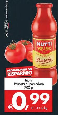 Offerta per Mutti - Passata Di Pomodoro a 0,99€ in Decò
