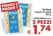 Offerta per De Cecco - Gnocchi Di Patate a 1,74€ in Decò