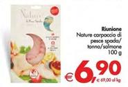 Offerta per Riunione - Nature Carpaccio Di Pesce Spada a 6,9€ in Decò