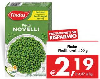 Offerta per Findus - Piselli Novelli a 2,19€ in Decò