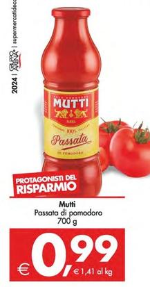Offerta per Mutti - Passata Di Pomodoro a 0,99€ in Decò