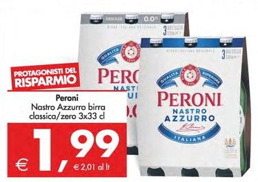 Offerta per Peroni - Nastro Azzurro Birra Classica a 1,99€ in Decò