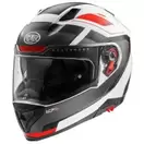 Offerta per Casco modulare DELTA AS 2 BM Bianco Grigio Rosso Opaco a 169€ in Motoabbigliamento