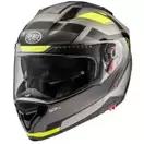 Offerta per Casco modulare DELTA AS Y 17 Grigio Nero Giallo Fluo a 169€ in Motoabbigliamento