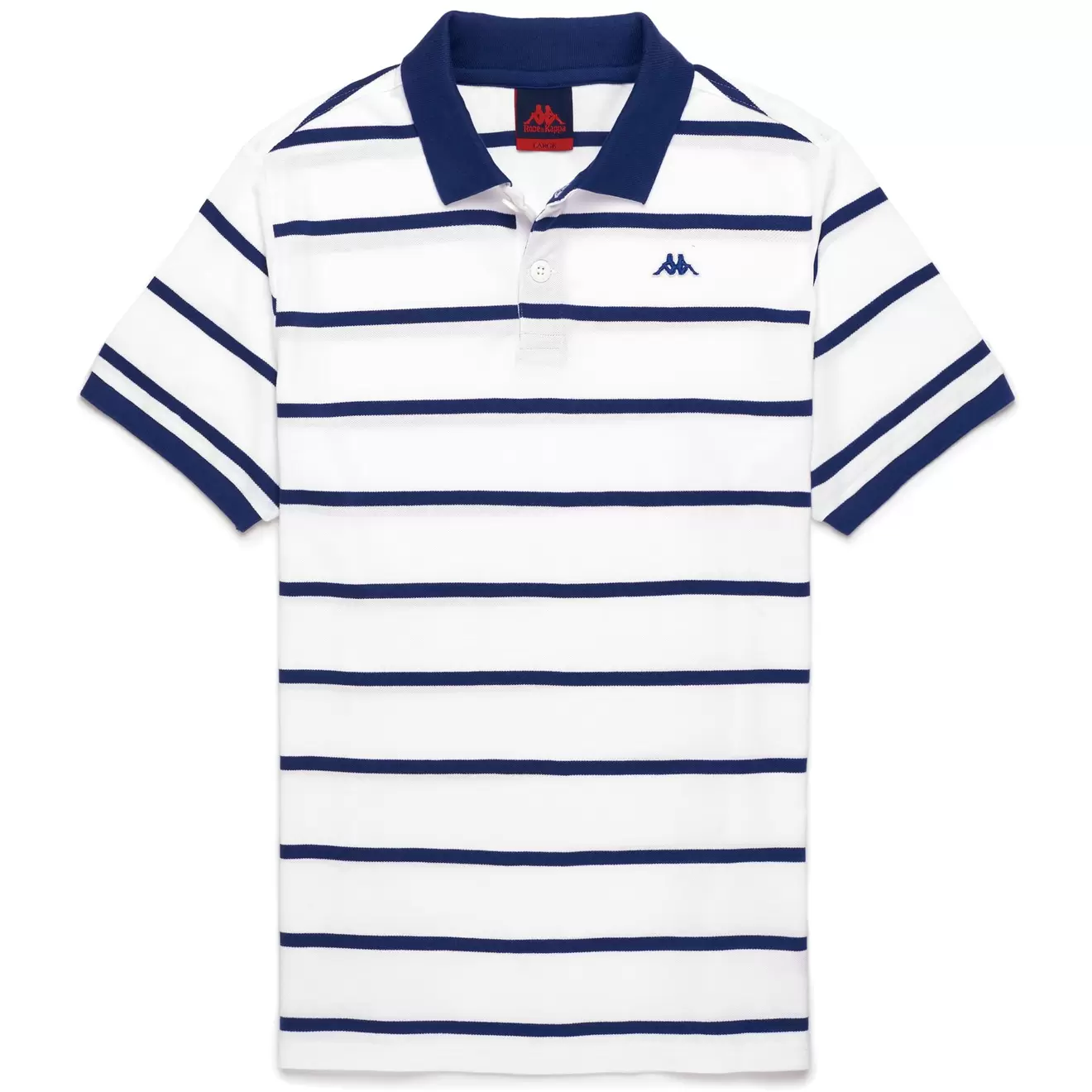 Offerta per AGAPIOS - Polo Shirts - Polo - Man - WHITE-BLUE TWILIGHT a 55€ in Robe di Kappa