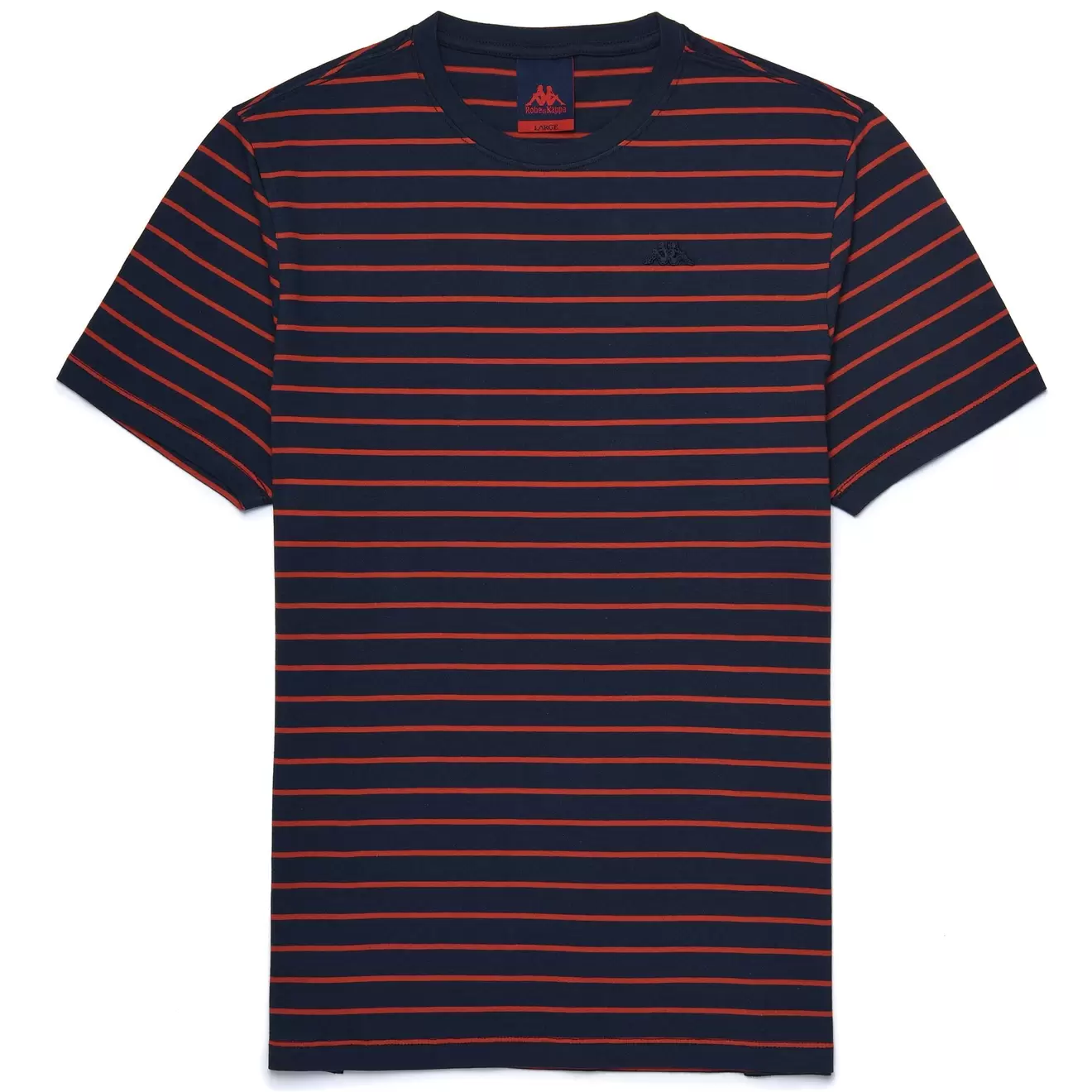 Offerta per ALCIDE - T-ShirtsTop - T-Shirt - Man - BLUE NAVY-RED POMPEIAN a 20,3€ in Robe di Kappa