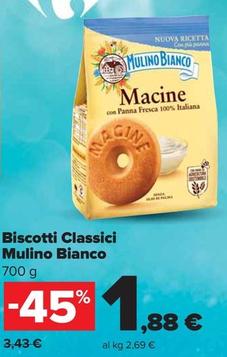 Offerta per  Mulino Bianco - Biscotti Classici  a 1,88€ in Carrefour Ipermercati