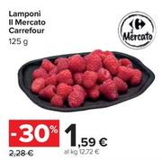 Offerta per  Carrefour - Lamponi Il Mercato  a 1,59€ in Carrefour Ipermercati