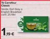 Offerta per  Carrefour - Tè Classic  a 1,19€ in Carrefour Ipermercati