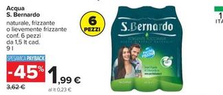 Offerta per S. Bernardo - Acqua a 1,99€ in Carrefour Ipermercati