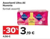 Offerta per Nuvenia - Assorbenti Ultra Ali a 3,19€ in Carrefour Ipermercati