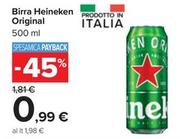 Offerta per Heineken - Birra Original a 0,99€ in Carrefour Ipermercati