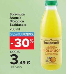 Offerta per  Scaldasole - Spremuta Arancia Biologica a 3,49€ in Carrefour Market