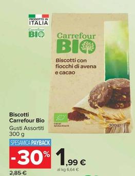 Offerta per  Carrefour - Biscotti Bio  a 1,99€ in Carrefour Market