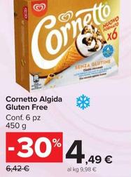 Offerta per  Algida - Cornetto Gluten Free  a 4,49€ in Carrefour Market