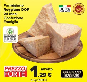 Offerta per  Parmigiano Reggiano DOP 24 Mesi  a 1,29€ in Carrefour Market