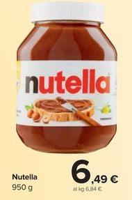 Offerta per  Nutella - 950 G  a 6,49€ in Carrefour Market