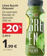 Offerta per Ortoromi - Linea Succhi a 1,99€ in Carrefour Market