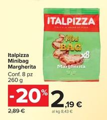 Offerta per  Italpizza - Minibag Margherita  a 2,19€ in Carrefour Market