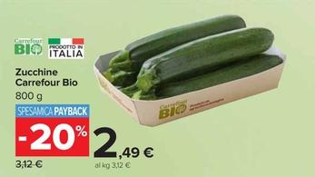 Offerta per Carrefour - Zucchine Bio a 2,49€ in Carrefour Market