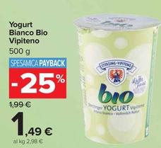 Offerta per Vipiteno - Yogurt Bianco Bio a 1,49€ in Carrefour Market