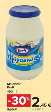 Offerta per  Kraft - Maionese  a 2,45€ in Carrefour Market