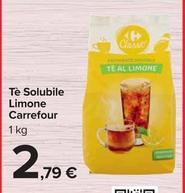 Offerta per  Carrefour - Tè Solubile Limone  a 2,79€ in Carrefour Market