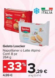 Offerta per  Loacker - Gelato  a 3,29€ in Carrefour Market