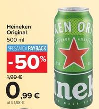 Offerta per Heineken - Original a 0,99€ in Carrefour Market