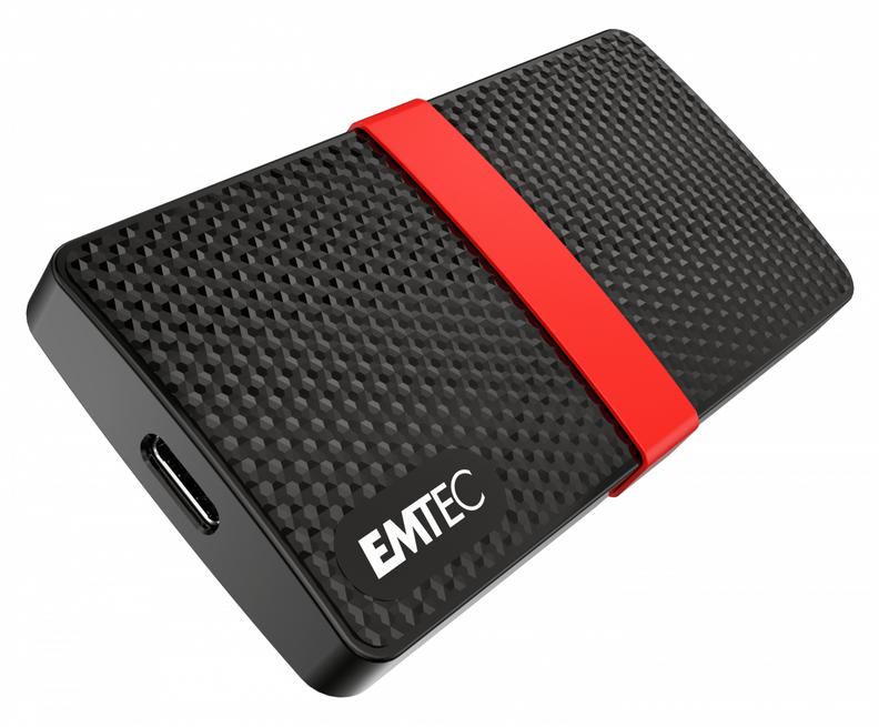 Offerta per Emtec - X200 1000 GB Nero, Rosso a 99,9€ in Expert