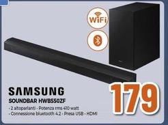 Offerta per Samsung - Soundbar HWB550ZF  a 179€ in Expert