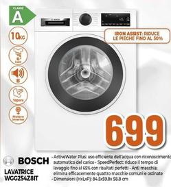 Offerta per Bosch - Lavatrice WGG254Z8IT a 699€ in Expert