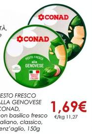 Offerta per Conad - Pesto Fresco Alla Genovese a 1,69€ in Conad