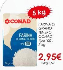 Offerta per Conad - Farina Di Grano Tenero a 2,95€ in Conad