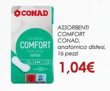 Offerta per Conad - Assorbenti Comfort a 1,04€ in Conad City