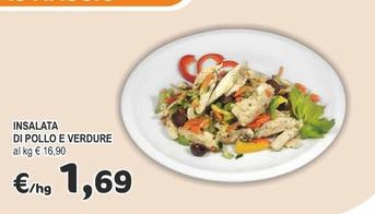 Offerta per Insalata Di Pollo E Verdure a 1,69€ in Crai