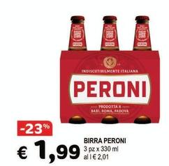Offerta per Peroni - Birra a 1,99€ in Crai