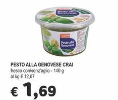 Offerta per Crai - Pesto Alla Genovese a 1,69€ in Crai