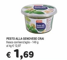 Offerta per Crai - Pesto Alla Genovese a 1,69€ in Crai