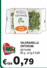 Offerta per Ortoromi - Valerianella a 0,79€ in Crai