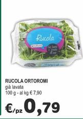 Offerta per Ortoromi - Rucola a 0,79€ in Crai