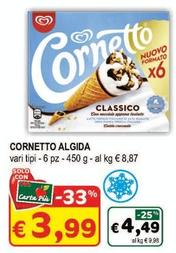 Offerta per Algida - Cornetto a 4,49€ in Crai