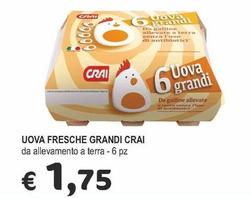 Offerta per Crai - Uova Fresche Grandi a 1,75€ in Crai