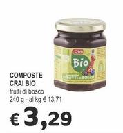 Offerta per Crai - Composte Bio a 3,29€ in Crai