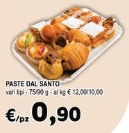 Offerta per Dal Santo - Paste a 0,9€ in Crai