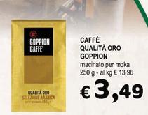 Offerta per Goppion - Caffè Qualità Oro a 3,49€ in Crai